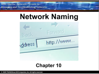 Network Naming




   Chapter 10
 
