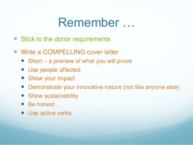 how to write a compelling cover letter
