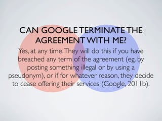 Google Term Google+: The Terms and Conditions Explained | KEY