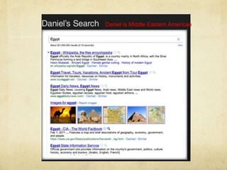 Daniel is Middle Eastern American 
 