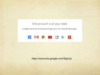 https://accounts.google.com/SignUp 
 