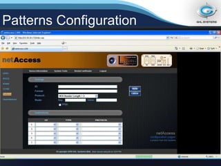 Patterns Configuration 