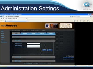 Administration Settings 
