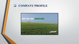  COMPANY PROFILE
 