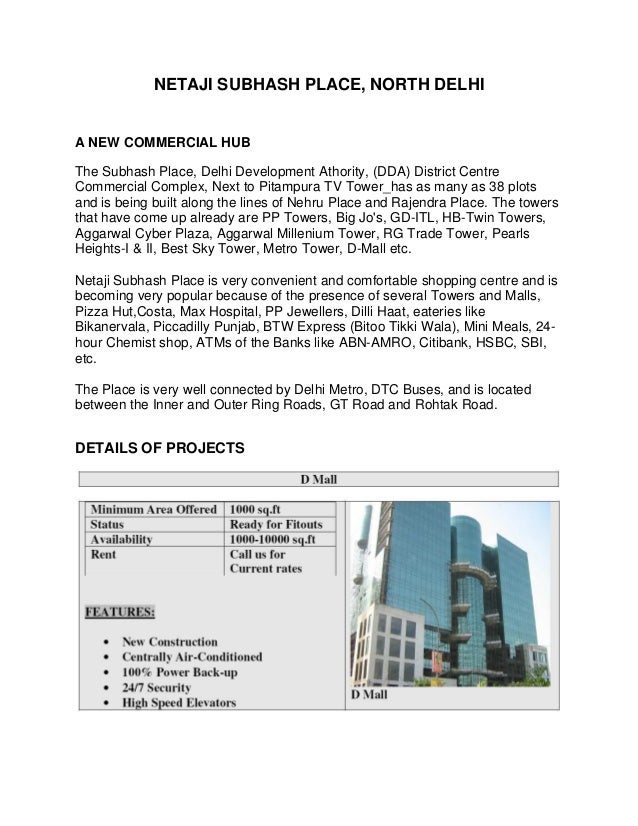 Jobs In Netaji Subhash Place Netaji Subhash Place 9350193692 Complex Pitampura