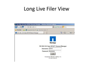 Long Live Filer View
 