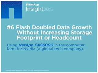 NetApp Flash Storage Facts | PDF | Data Storage and Warehousing | Computing