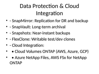 Snapvault 5-slide PowerPoint presentation outline on NetApp – covering its core ...
