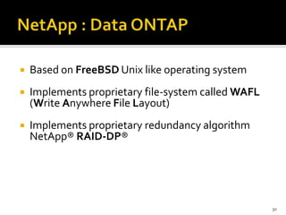 Wafl File System Internal Layout NetApp & Storage fundamentals | PPTX