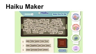 Haiku Maker
 