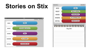 Stories on Stix
 
