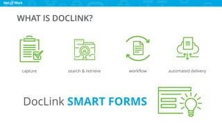 www.altec-inc.com @DocLinkbyAltec
WHAT IS DOCLINK?
DocLink SMART FORMS
capture search & retrieve workflow automated delivery
 