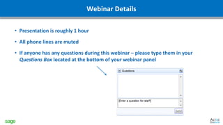 www.altec-inc.com @DocLinkbyAltec
Webinar Details
• Presentation is roughly 1 hour
• All phone lines are muted
• If anyone has any questions during this webinar – please type them in your
Questions Box located at the bottom of your webinar panel
 