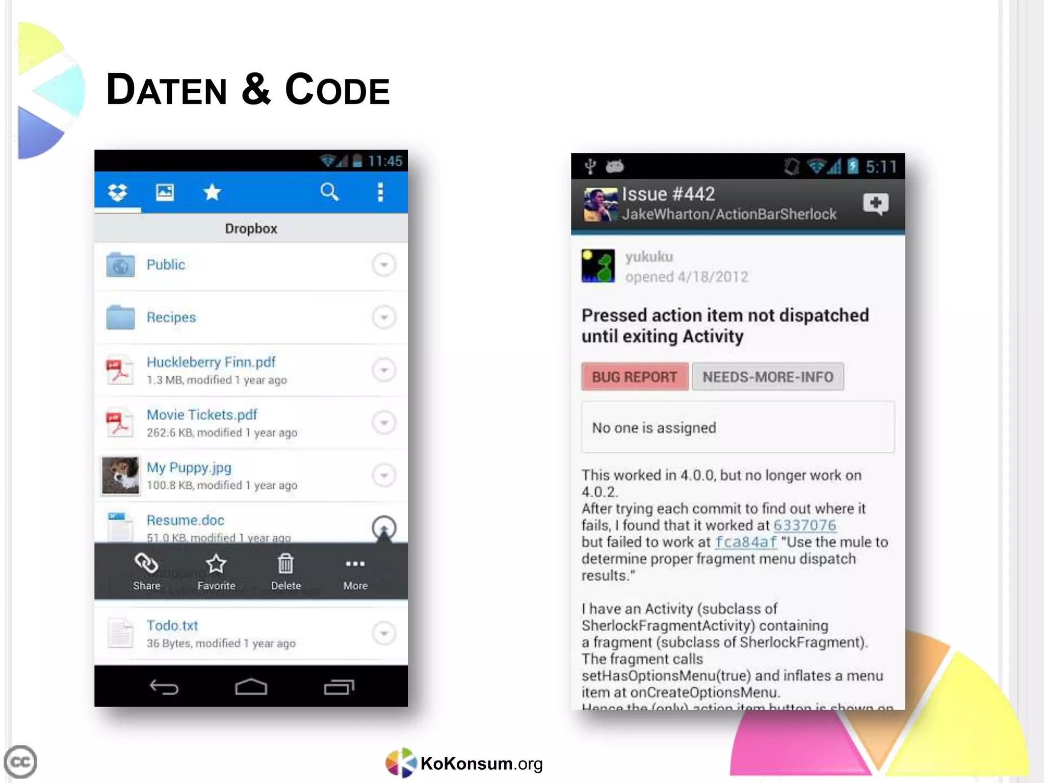 KoKonsum.org
DATEN & CODE
 