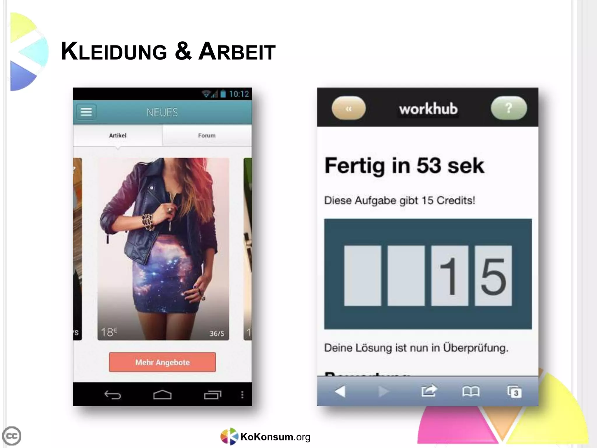 KoKonsum.org
KLEIDUNG & ARBEIT
 