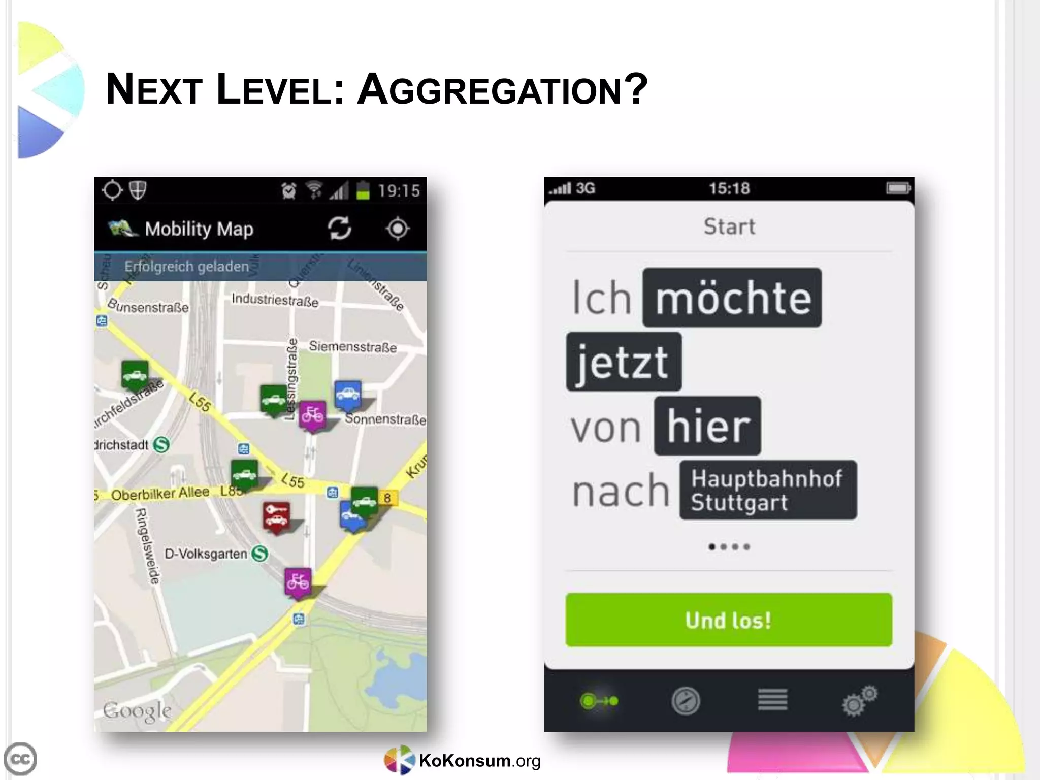 KoKonsum.org
NEXT LEVEL: AGGREGATION?
 