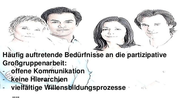 Partizipative Großgruppen erfordern neue Formen und Methoden des geme…