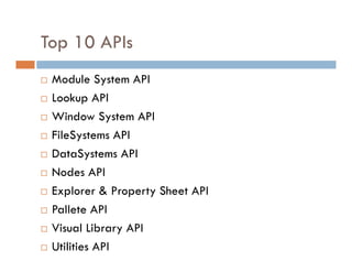 NetBeans IDE & Platform | PDF
