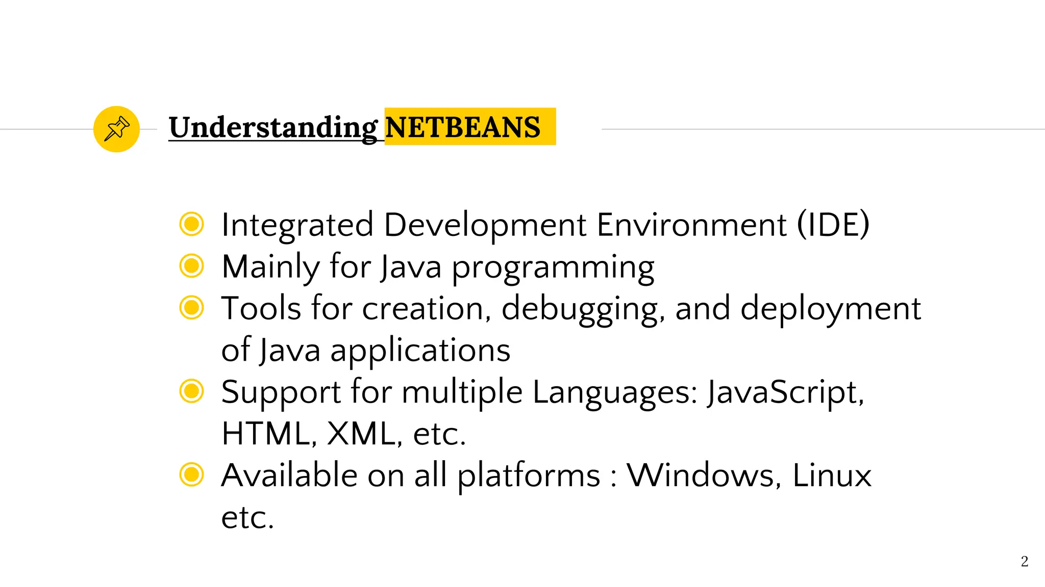 NetBeans : Java IDE Expertise Unleashed. | PPT