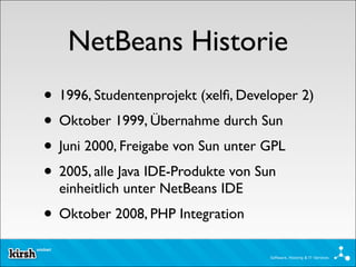 NetBeans für PHP-Entwickler