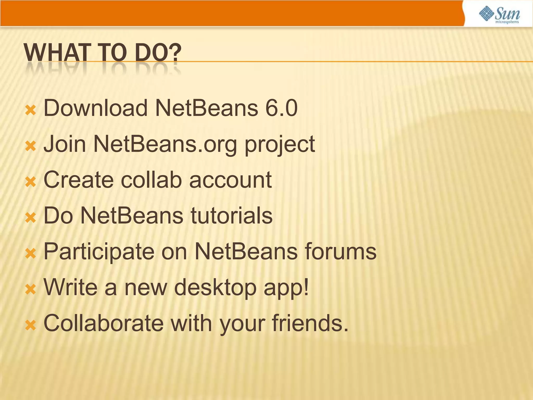 Desktop Applications with NetBeans
