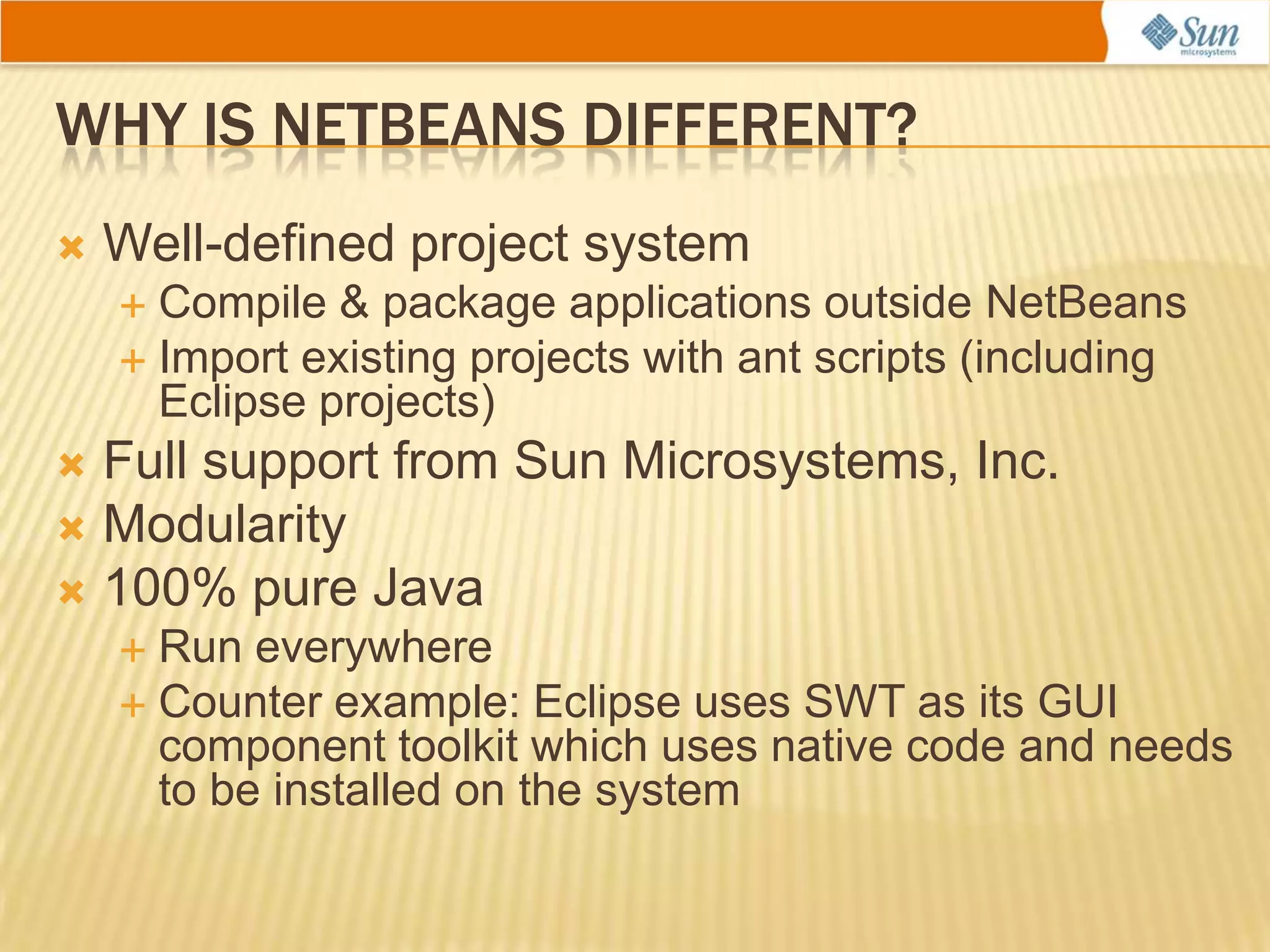 Desktop Applications with NetBeans