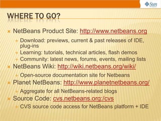 Desktop Applications with NetBeans | PPT image.