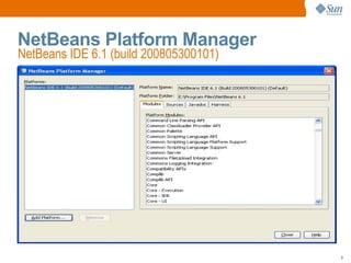 Net Beans61 Platform