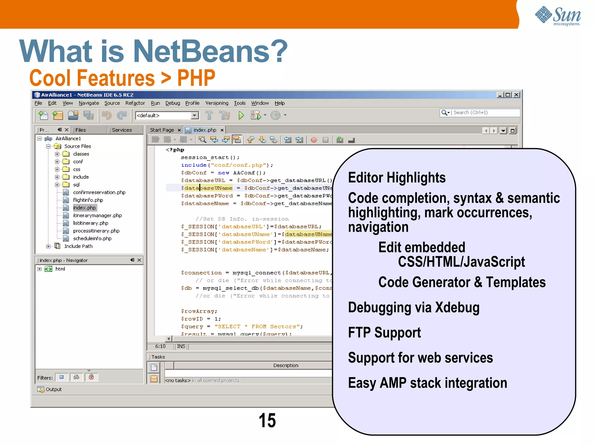 Plan - Develop Network-enabled Java Beans components.  