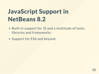 NetBeans Support for EcmaScript 6