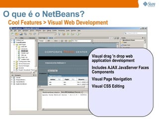 Desenvolvimento de ambiente Web com Java Beans .  