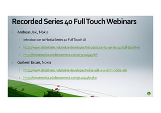 NetBeans with Nokia SDK 2.0 for Java | PDF
