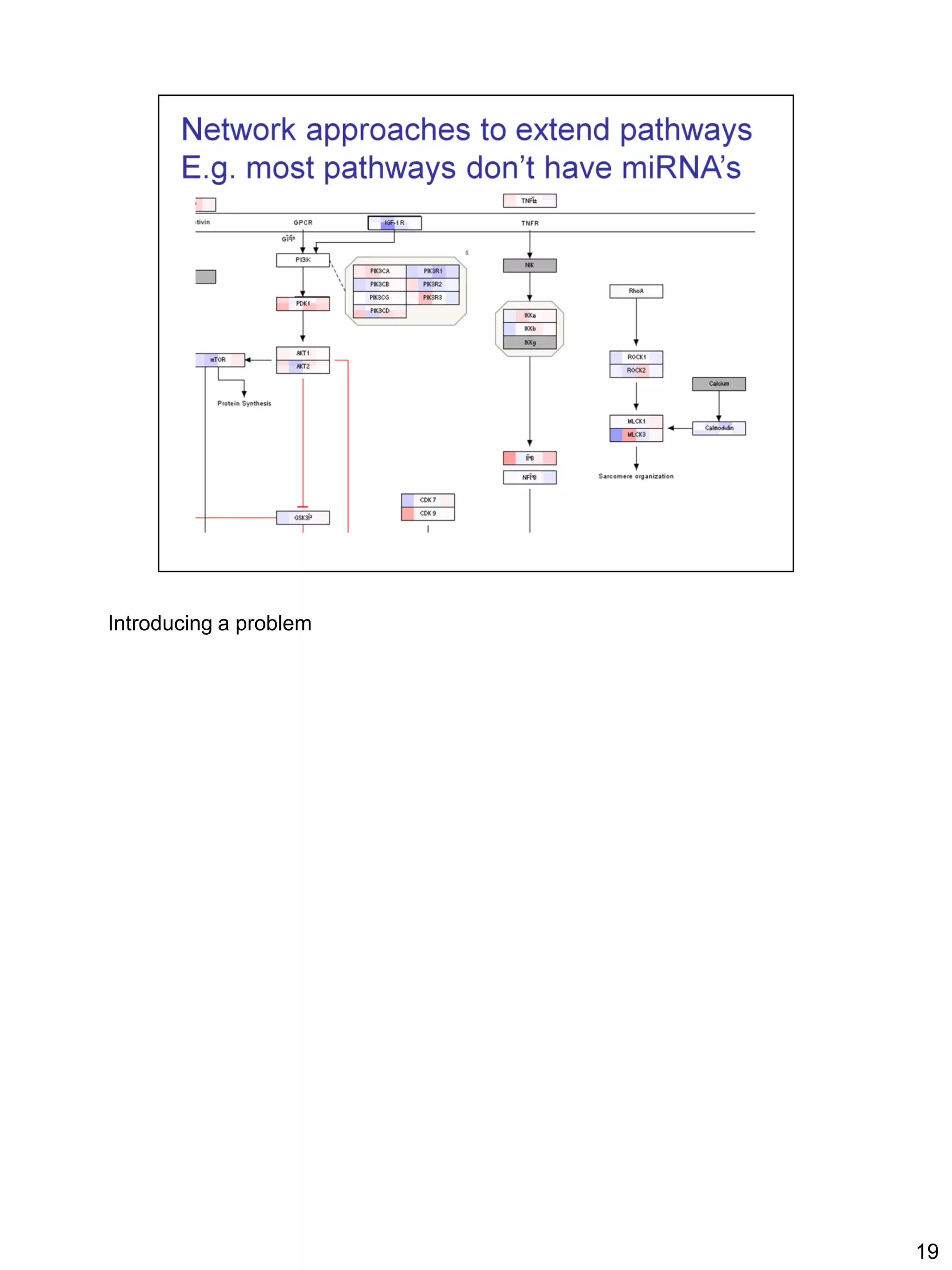 Introducing a problem




                        19
 
