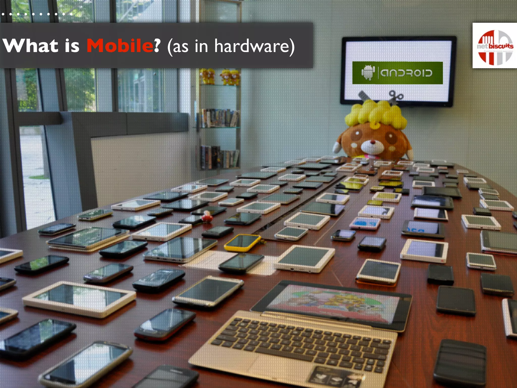 What is Mobile? (as in hardware)
 