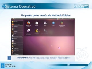 Tamén, é necesario que o punteiro estea  atado  ao ultraportátil, para evitar extravíos, para iso, enganche un dos lados do cordón no punteiro e o outro no ultraportátil.  Equipos: Os ultraportátiles 