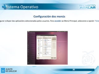 Conexión á rede cableada do centro:  a través dun  conector RJ-45  (cable de rede). É necesario  configurar os ultraportátiles  para establecer a  conexión. 
