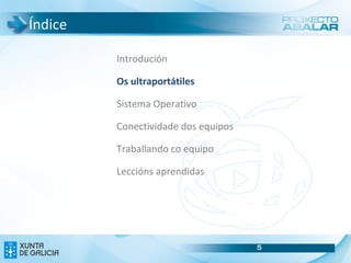 Conectividade dos equipos 