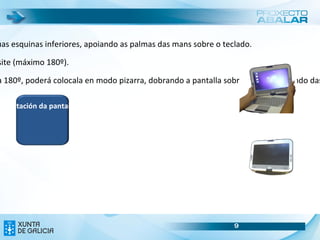 As  funcionalidades do sistema operativo de Ubuntu 10.04  e en concreto as peculiaridades dos escritorios de Netbook Edition e GNOME. 