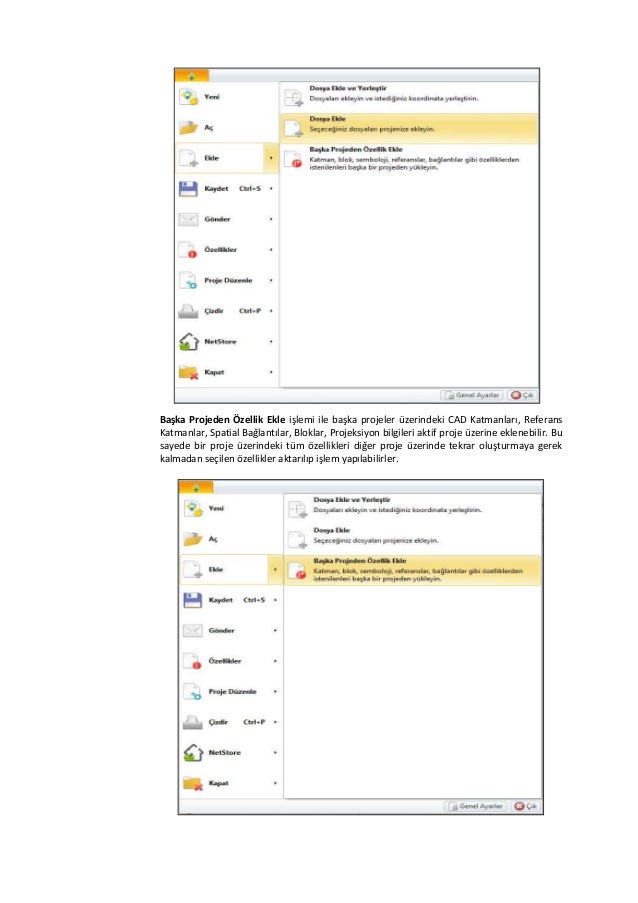Netcad Cad6 Eğitimdokümanı