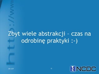 Netcamp #2 Czy Semantic Web to Web 3.0?