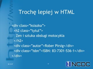 Netcamp #2 Czy Semantic Web to Web 3.0?
