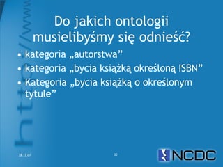Netcamp #2 Czy Semantic Web to Web 3.0?
