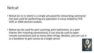 Netcat | PPT