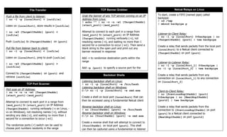 Netcat cheat sheet_v1 | PDF