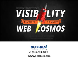 www.netclues.com
+1 (345) 925-2222
 