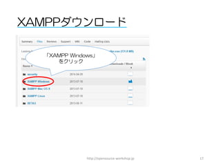 無料ソフト Netcommons で作る学校ホームページ １限目