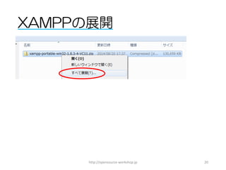 無料ソフト Netcommons で作る学校ホームページ １限目