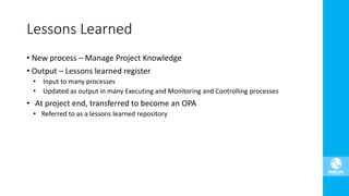 NetCom Learning :The Ultimate Key to Project Managers Success - PMBOK ...