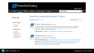 October 4th, 5th & 6th 2018.NET Conf AR v2018
 
