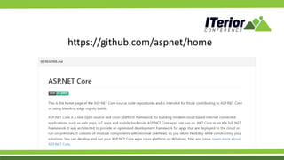 https://github.com/aspnet/home
 